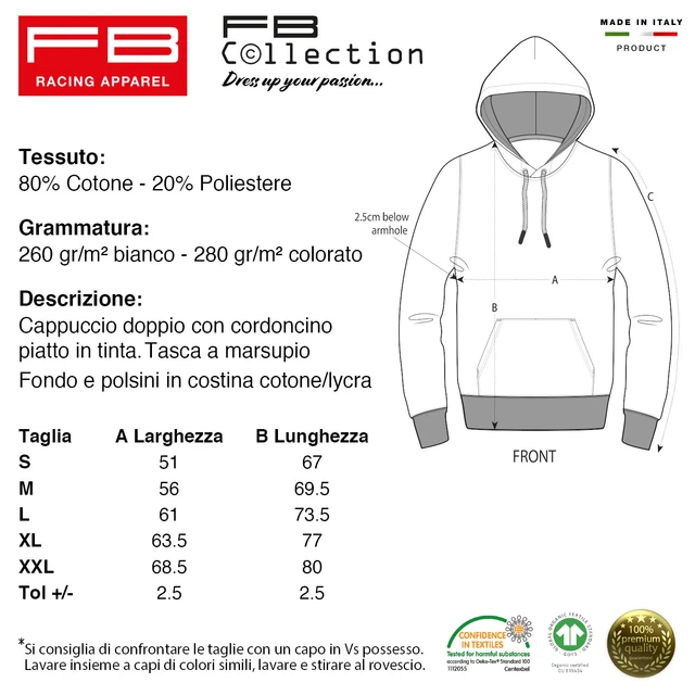 Felpa Hoodie CAFE RACER Motorbike Custom racing Old School 2
