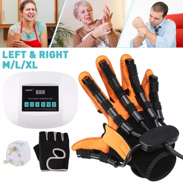 Hand Function Rehabilitation Robot Gloves For Finger Hemiplegia Trainer Recovery