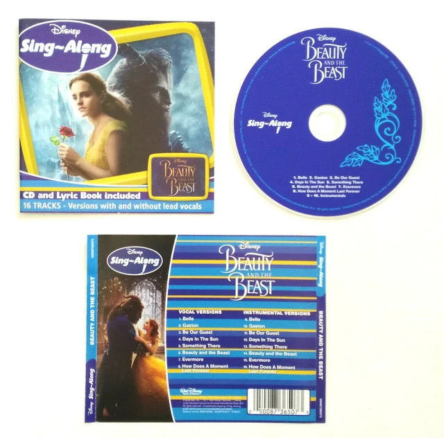 THE BEAUTY AND The Beast Disney SingAlong Soundtrack Beautiful Beast