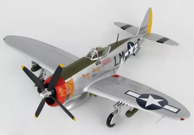 HA8412 1/48 P-47D Thunderbolt Rozzie Geth II USAAF 62nd FS Frederick Christensen