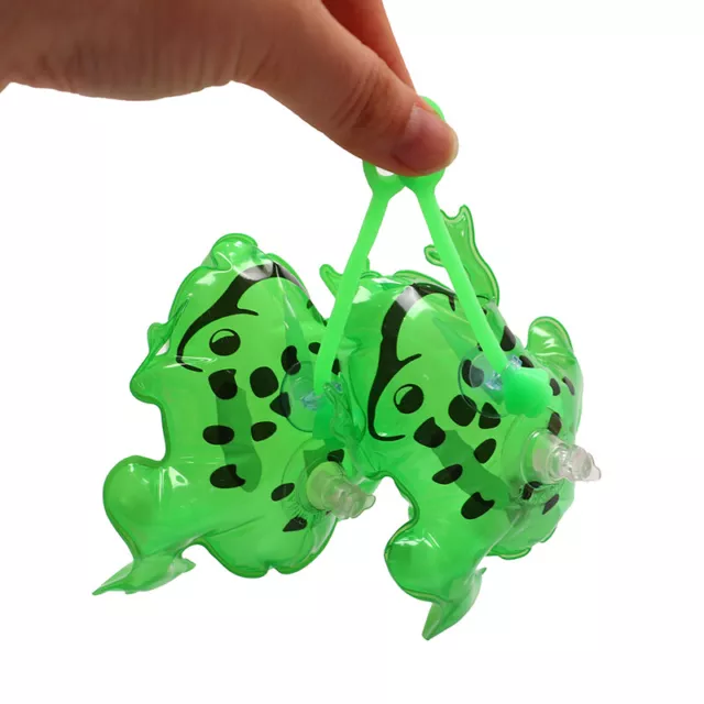 Luminous frog inflatable toys bouncing children's night market stalls flash  LR1