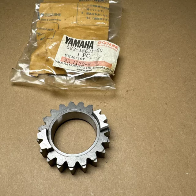 Zahnrad,Kickstarter Gear, Kick Pinion 19T Yamaha Xt500 Sr500 Xx30186