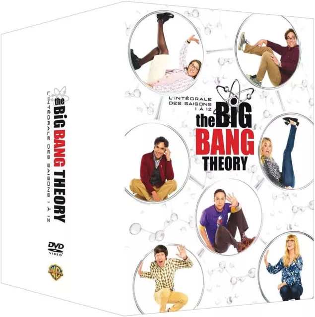 dvd coffret intégrale big bang theory sous blister 12 saisons