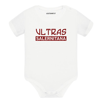 Body divertente neonato a maniche corte Ultras Salernitana