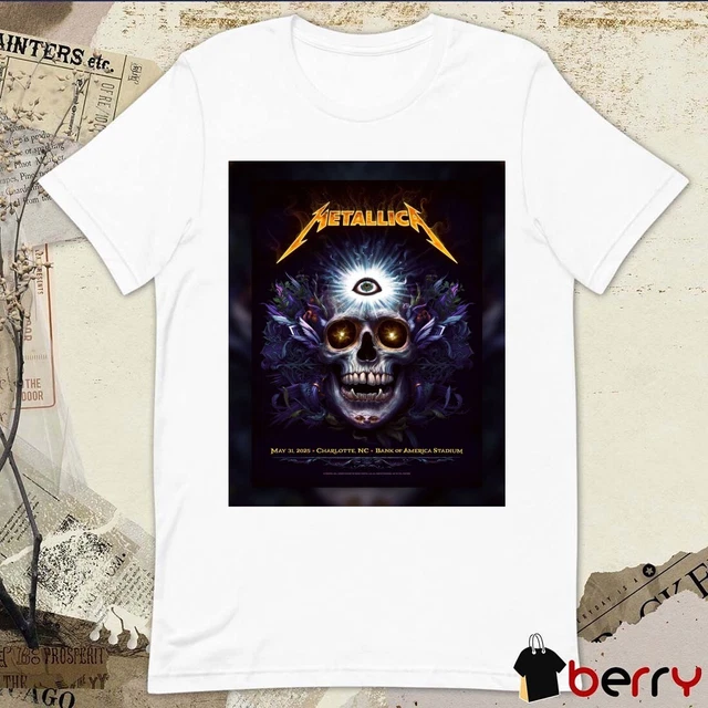 METALLICA M72 WORLD Tour May 31 2025 Charlotte NC Bank Of America