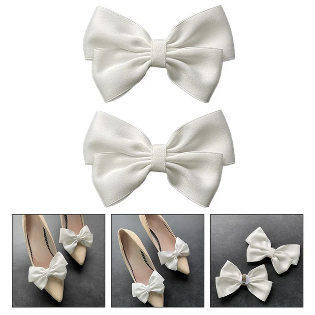 2 pz fiocco fibbia per scarpe fiocco per capelli decorazione decorazione sposa