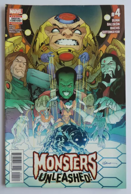 Monsters Unleashed #4 - 1st Printing - Marvel Comics September 2017 VF- 7.5