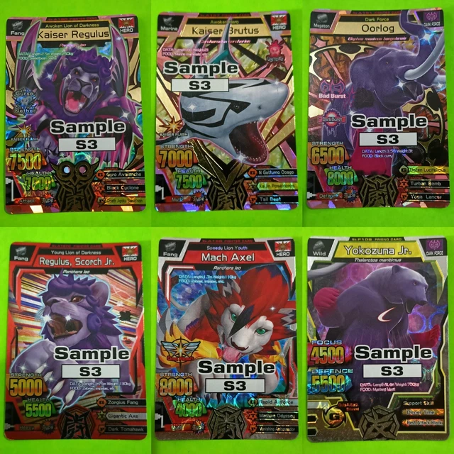 STRONG ANIMAL KAISER Album / Card File, Hold 80 Cards $ - PicClick STRONG ANIMAL KAISER Album / Card File, Hold 80 Cards $ - PicClick