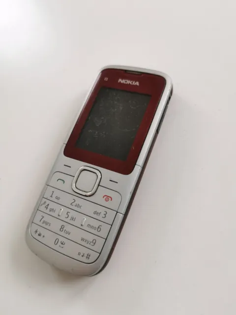 Nokia C1-01 - Smartphone (Vodafone) grigio caldo rosso