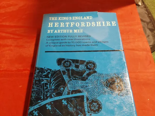 Arthur Mee Hertfordshire Hb 1965 1St/1 Ills A F Kersting The King's England Rare