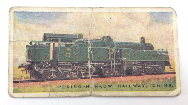 Peking Hankow Railway Engines 302-062-260 China Imperial Tobacco Card 38 F044