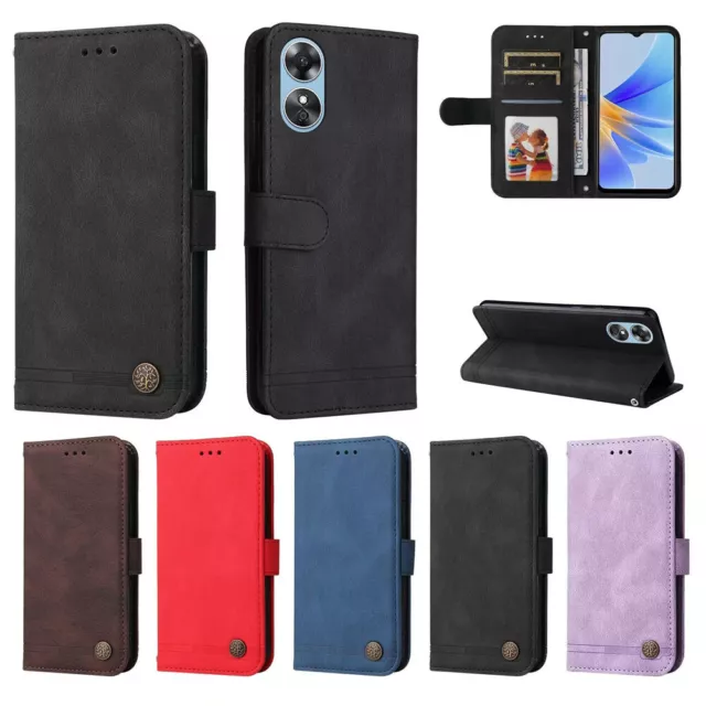 Magnetic Wallet Leather Case For Samsung S8 S9 S10 S20 S21 S22 A52 A13 Lot Cover