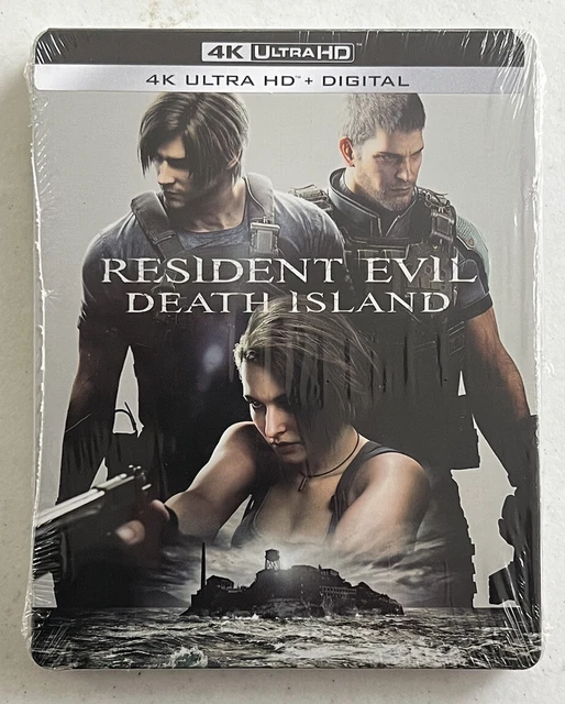 RESIDENT EVIL: DEATH ISLAND (4K Ultra HD, 2023) SteelBook -Like New £29