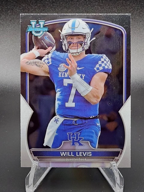 2022 Bowman Chrome U #5 Will Levis Kentucky Wildcats Tennessee Titans 🔥🔥💪💪
