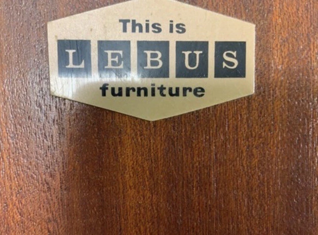 Mid-century Vintage Harris Lebus wardrobe. Solid wood G-Plan Ercol. 2