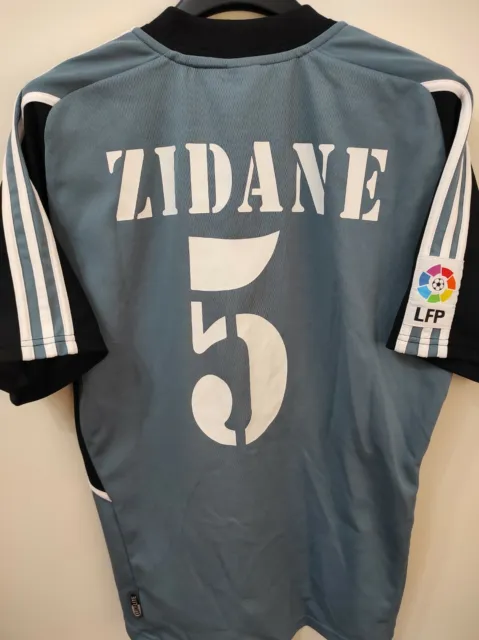 REAL MADRID 2001-2002 Zidane 5 camiseta shirt trikot maillot maglia