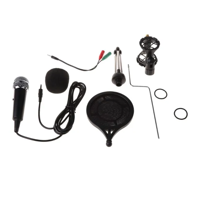 USB Gaming PC Microphone for Streaming Podcasts Game Computer