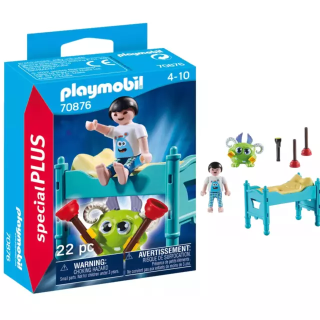 Playmobil 70876 Enfant avec Petit Monstre - City Life- La Maison Moderne-  Special Plus Petit Prix (Lot de 2) : : Jeux et Jouets