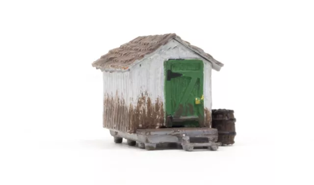 Woodland Scenics BR4948 N Built-&-Ready Wood Shack Building Assembled