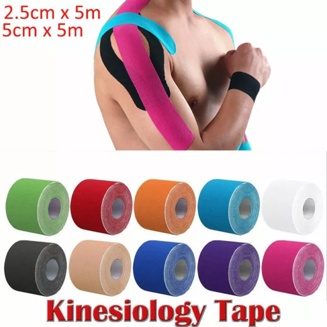 Kinesiologie Tape Kinesiology Sport Tape Physiotape Physio 2.5cm/5cm x 5m