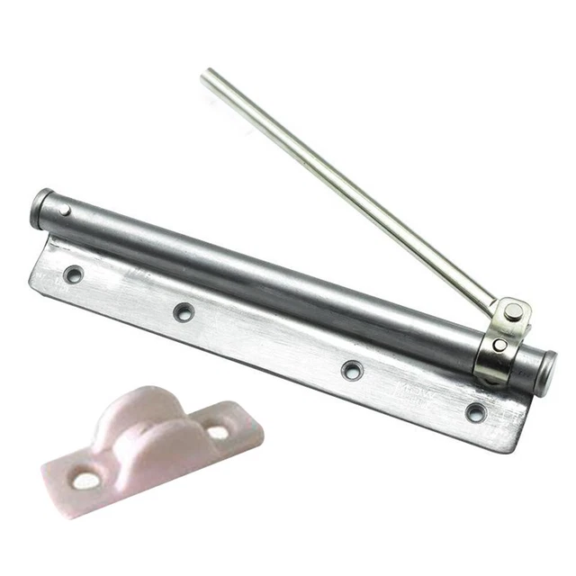 Acciaio Inox Regolabile Superficie Supporto Legno Metallo Auto Porta Closer Fire
