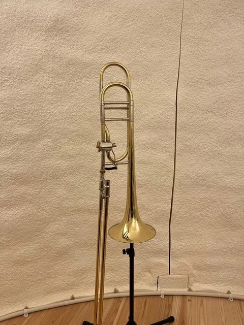 Boccaglio Per Trombone Denis Wick 6BL | Argento Gambo Grande - Nuovo Conn-Selmer