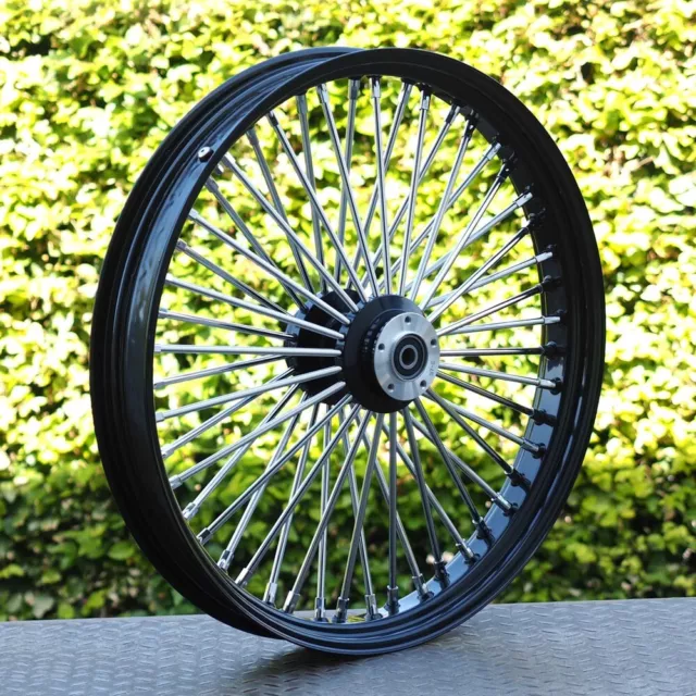 23x3,5 " Big Spoke Jante Noir Avant 2x Bride Roue 1 " Convient pour Harley