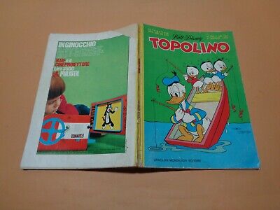Topolino N° 766 Originale Mondadori Disney Molto Buono 1970 Bollini