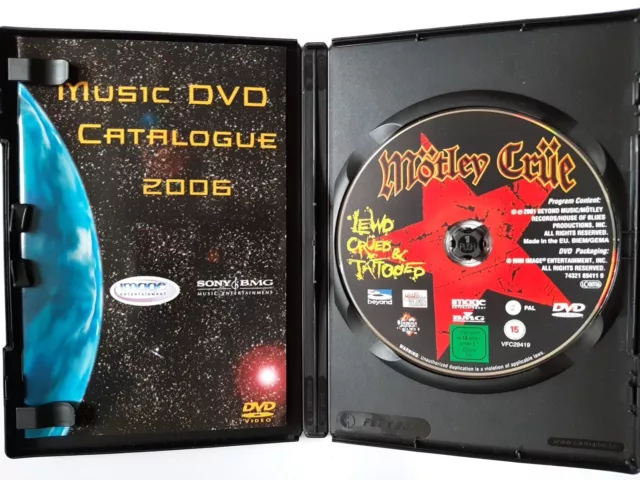 Motley Crue - Lewd, Crued And Tattooed - Live (DVD, 2003)concert Performance 2