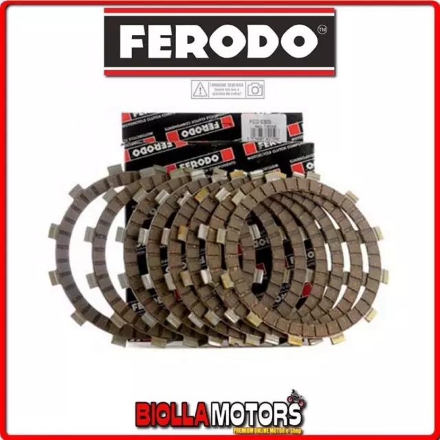 Fcd0208 Serie Dischi Frizione Ferodo Yamaha Rd 350 R 350Cc 1992-1995 Conduttori