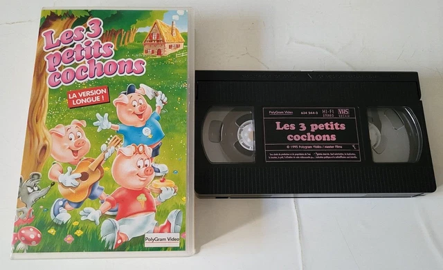 Les 3 Petit Cochon Film Streaming Vf LES 3 PETITS Cochons - VHS - VF - Version Longue EUR 4,90 - PicClick FR