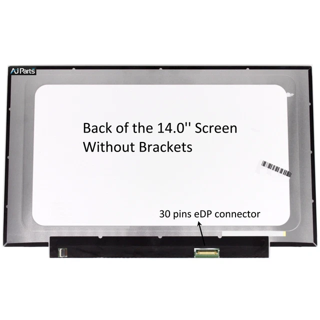 Ersatz Für Dell Dp/N 2X30K Cn-02X30K 14" Ips Fhd 315Mm Display Bildschirmpanel