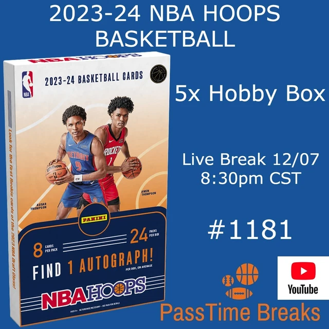 MEMPHIS GRIZZLIES 202324 NBA HOOPS BASKETBALL 5x Hobby Boxes LIVE