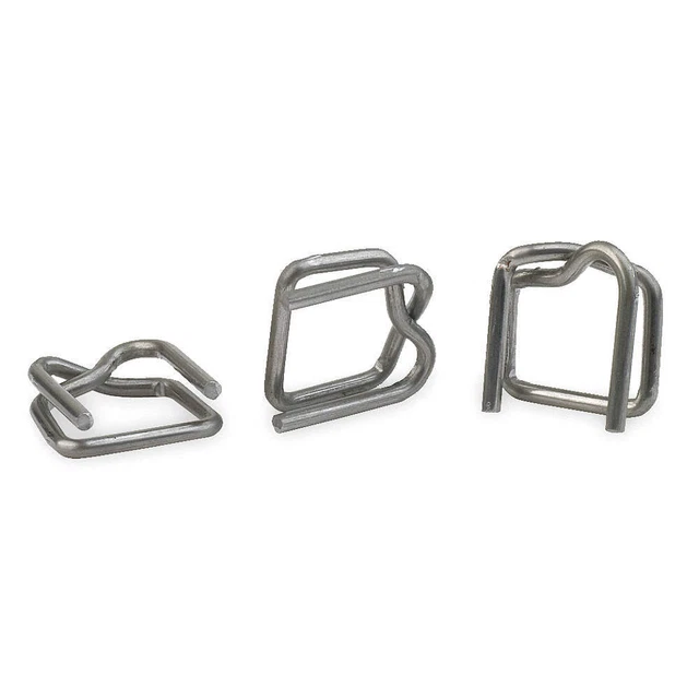 GRAINGER APPROVED 2CXP1 Strapping Buckle,Regular Duty,PK1000