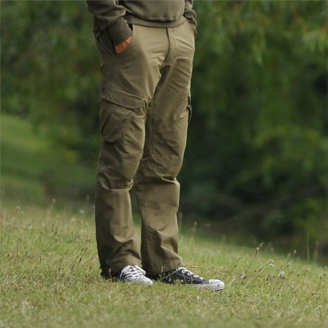 Korda Kore Kombats Cargo Trousers Military Olive All Sizes - Carp Fishing *New*