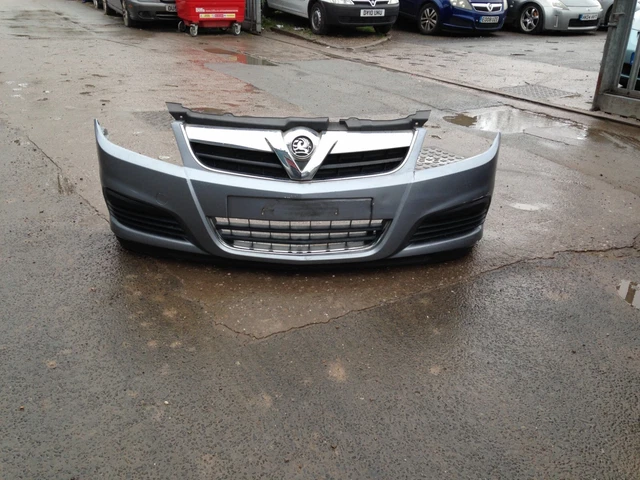 VAUXHALL VECTRA C Signum Facelift Front Bumper Silver Lightning 163 ...
