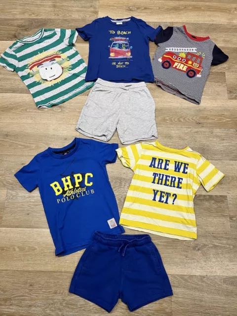 Boys Summer Shorts & T-shirt Outfit Bundle 3-4 years