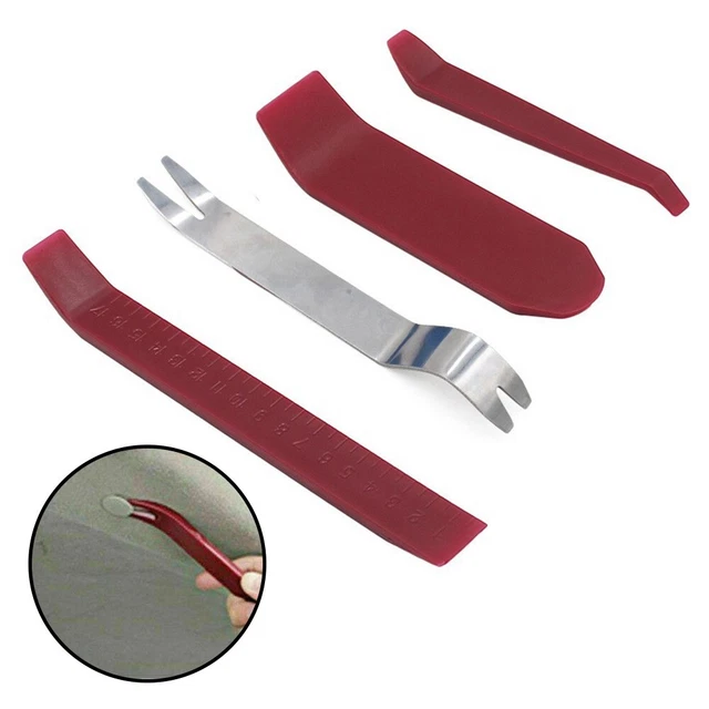 Kit De 4 Outils De Démontage En Plastique Orange - Pour Intérieur Auto/électronique, Qualité Pro, Neuf
