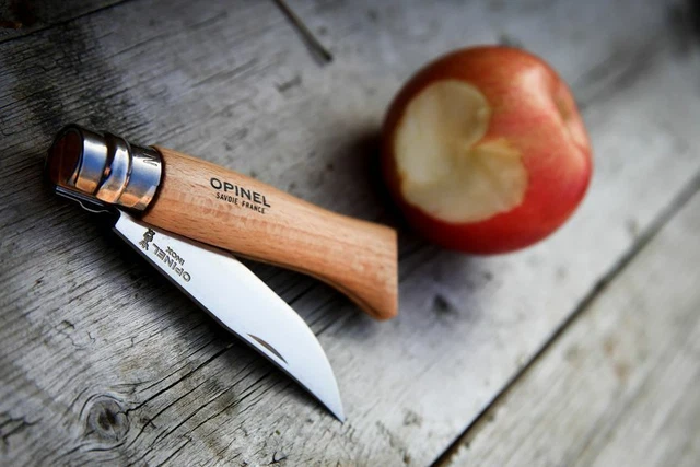 LAME OPINEL INOX hetre avec bague de securite EUR 8 00 PicClick FR