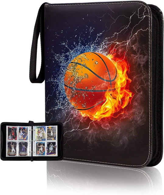 Card Binder Compatible with Basketball Card, Trading MTG and Yellow
