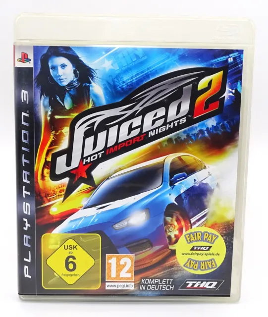 Juiced 2-Hot Import Nights / PlayStation / inkl. Anleitung / gebraucht