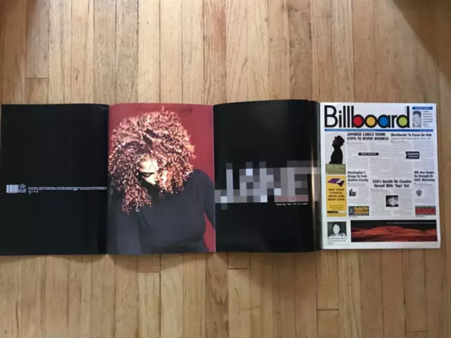 Billboard  Oct 11  1997 with  large  Janet Jackson poster ad