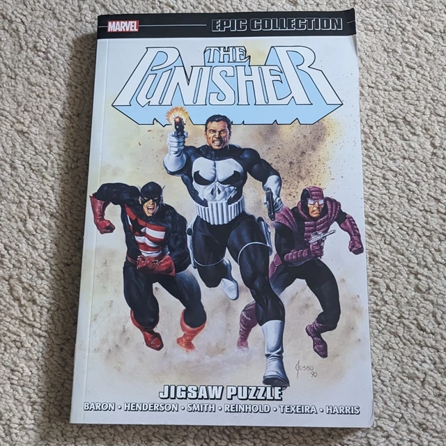 PUNISHER Jigsaw Puzzle Epic Collection Vol 5 TPB MARVEL 2020 RARE OOP