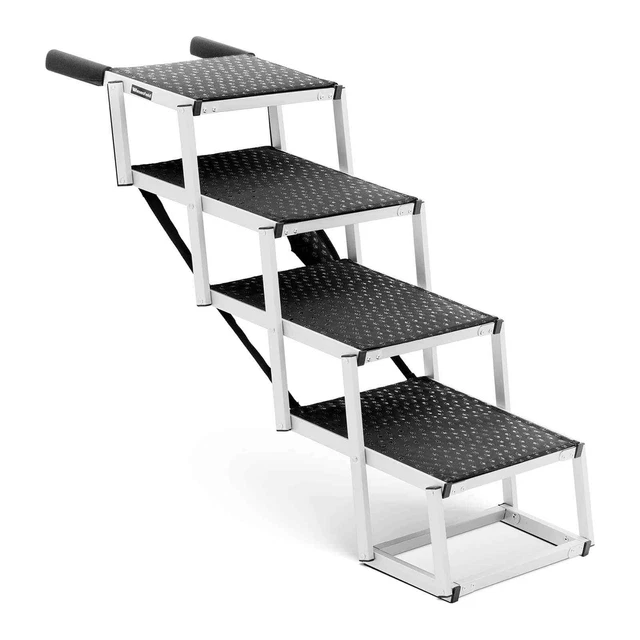 Hundetreppe Auto Hunderampe Hundetreppe faltbar 68 kg Aluminium Höhe 60 cm