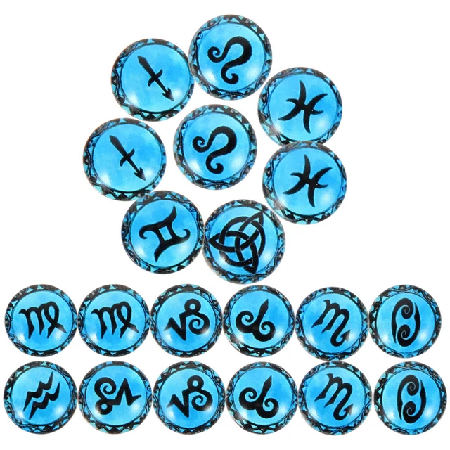 100 Stück Sternbild-Patches zum Selbermachen, flacher Sternbild-Patch,