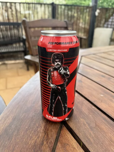 Unopened Dr. Disrespect Black on Black Berry GFUEL Can