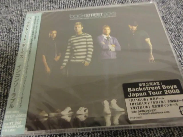 BACKSTREET BOYS / inconsolable /JAPAN LTD CD OBI NEW