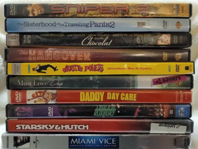 Preowned DVD Movies Various Titles