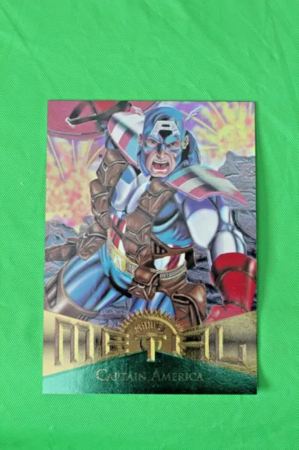 Marvel Metal 1995 Silver Flasher Blaster Choose a Card & Complete Your Set