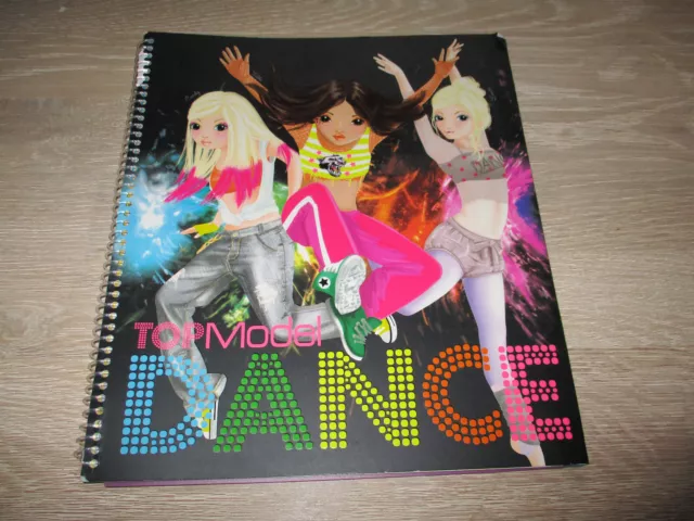 TOP MODEL - DANCE Bastell + Malbuch